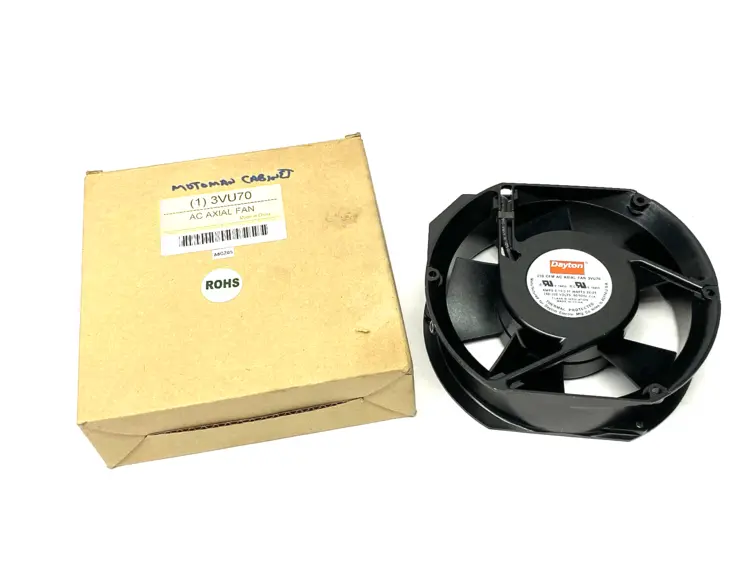 Used DAYTON AC AXIAL FAN 239CFM 230VAC 3200RPM Axial Fans Michigan US | Maverick Industrial Sales #1090384