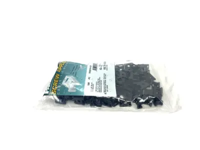TM3S10-C0 | Panduit  Black Cable Tie Mount, UV PA 6.6, 0.86"x0.61" #10 Screw 100-PK - New