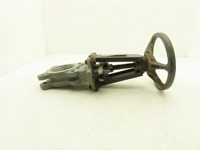DeZurik 9258997 3" Knife Gate Valve 304 SS Rising Stem Fig. 824