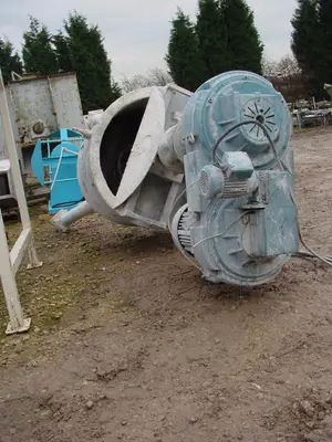 500L M/S Cage Turbine Mixer 17.5Kw