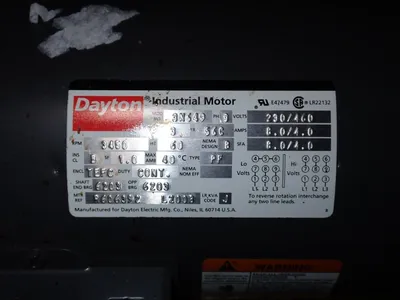 Used DAYTON 3N649 Motors (misc) Ohio US | HGR 24 #976015