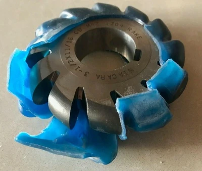 Niagara Convex Milling Cutter 3-1/2 x 11/16 CD M42 .304 Rake New