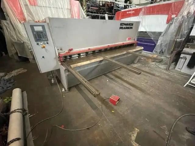 Used 2002 _UNKNOWN_ VR6.5/3070 Power Squaring Shears (Gauge) GB | Zebra Worldwide Machinery #1146297