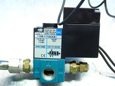 Used MAC 113B111AAAA Valves/Fittings | HGR 24 #732799