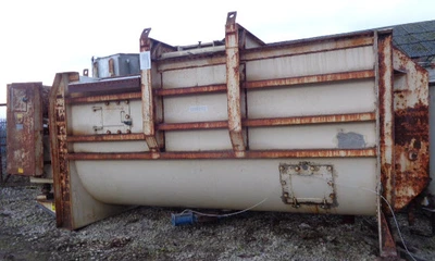 10,000 L S/S Solitech S/S U Trough Mixer 45 kW