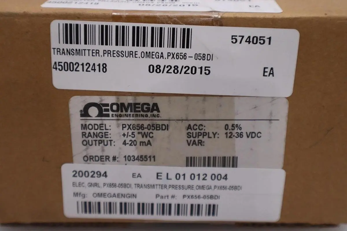 OMEGA ENGINEERING PX656-05BDI / PX65605BDI (BRAND NEW) STOCK G310A