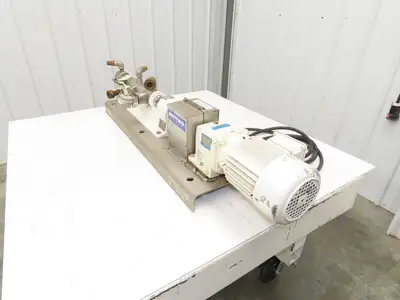Moyno 2FH2SJG3SAA Sanitary Pump Progressive Cavity 1.5" Tri-Clamp 1Hp 3PH