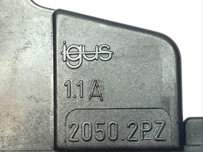 USED IGUS E-CHAIN MOUNTING BRACKET FEMALE W/ TIEWRAP PLATE LOT OF 2
