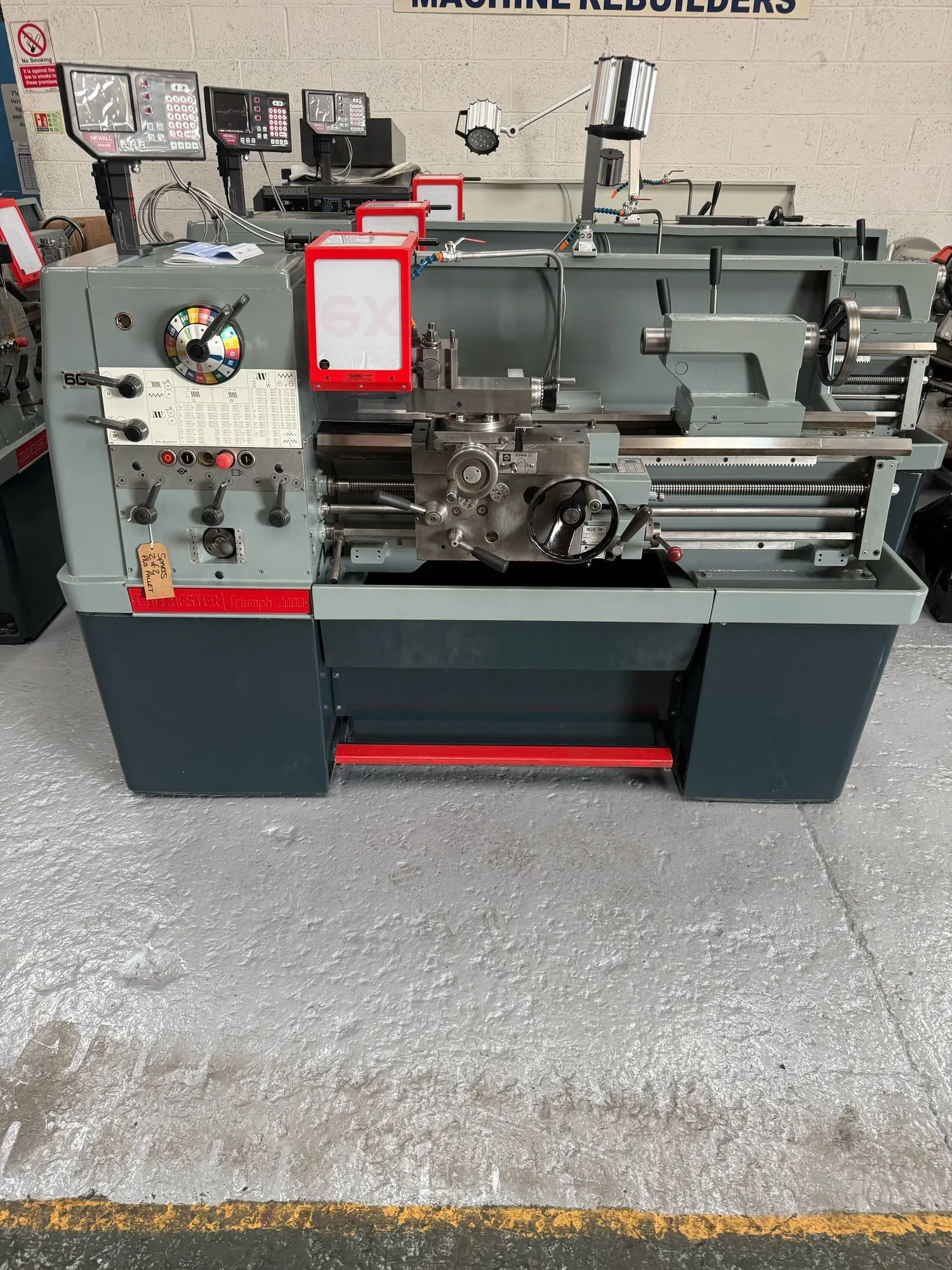 Fully Refurbished Colchester Triumph 2000 30''  Straight Bed Lathe
