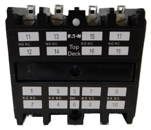 Eaton ARA40 Relay AR/ARD Relay Four-Pole Top Deck Adder [New]