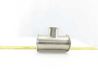 3" x 2" Stainless Steel Sanitary Reducer Tee