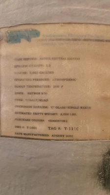 Used _UNKNOWN_ _UNKNOWN_ Plastic and Fiberglass Tanks South Carolina US | ISP Equipment Group #1319087