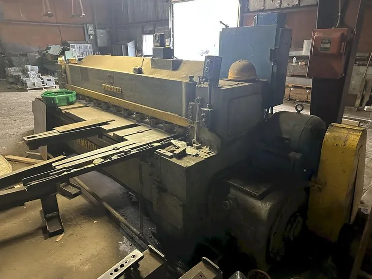Used WYSONG _UNKNOWN_ Power Squaring Shears (Gauge) Ohio US | Yoder Brothers machinery #1540998