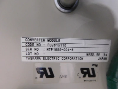 Used Yaskawa G5U-4600 Variable Speed Drives Ohio US | Equipment Recovery Corp. #1330408
