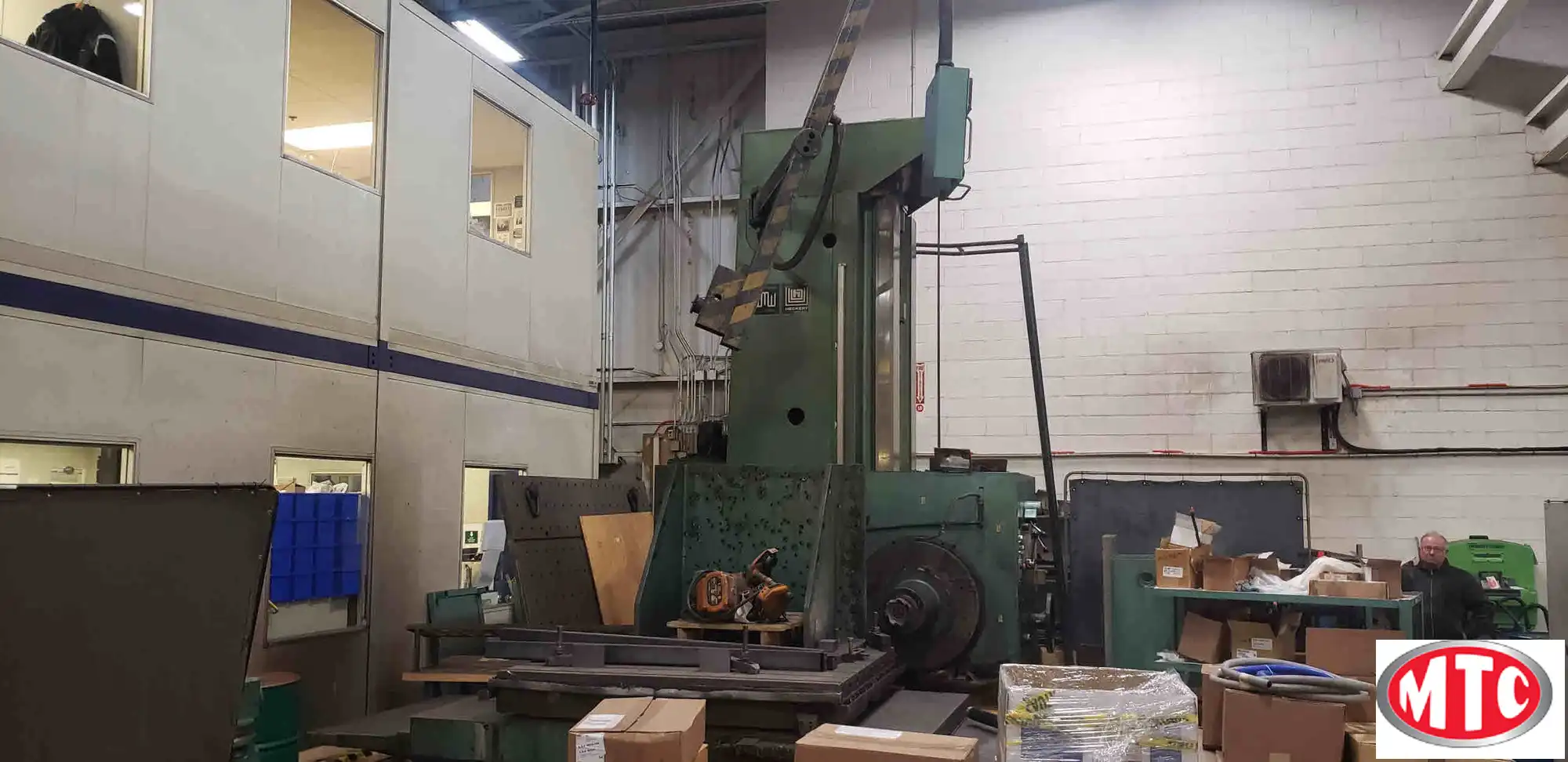 Union BFT130/6 Table Type Horizontal Boring Mill
