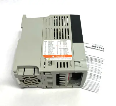 USED ALLEN-BRADLEY SERIES A POWERFLEX 4- 0.4 KW (0.5 HP) AC DRIVE