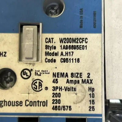 USED WESTINGHOUSE W200M2CFC