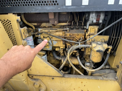 USED CAT IT 12 WHEEL LOADER /