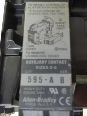 USED ALLEN BRADLEY 500F-B0D930 SER B