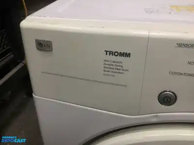 USED ELECTRIC  LG TROMM DRYER ENERGY STAR HIGH EFFICIENCY