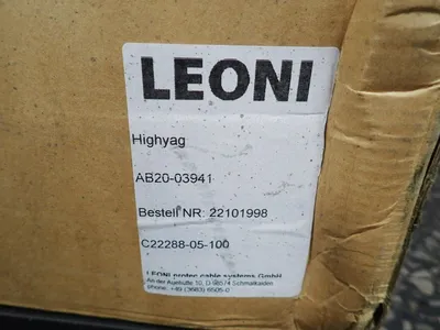 Used LEONI C2228805100 Cable & Wire Ohio US | HGR 24 #1004408