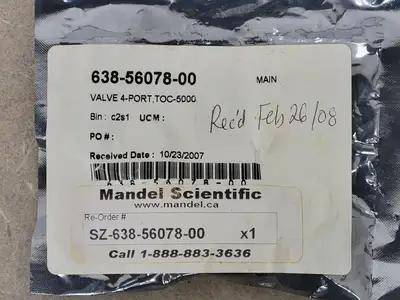 NEW SHIMADZU 638-56078-00