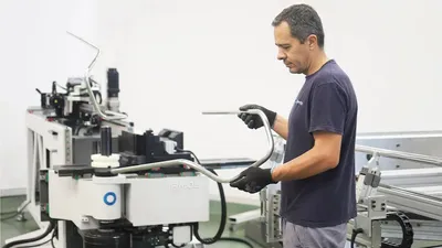 NEW AMOB GROUP EMOB 2 LR SERIES FULLY ELECTRIC TUBE BENDING MACHINE