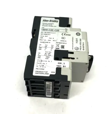 USED ALLEN-BRADLEY SER. C MOTOR PROTECTION CIRCUIT BREAKER