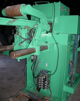 SCHLEICHER TYPE H-3, COIL FEEDER & STRAIGHTENER, 12" CAP. 3-ROLL, S/N-2404/44