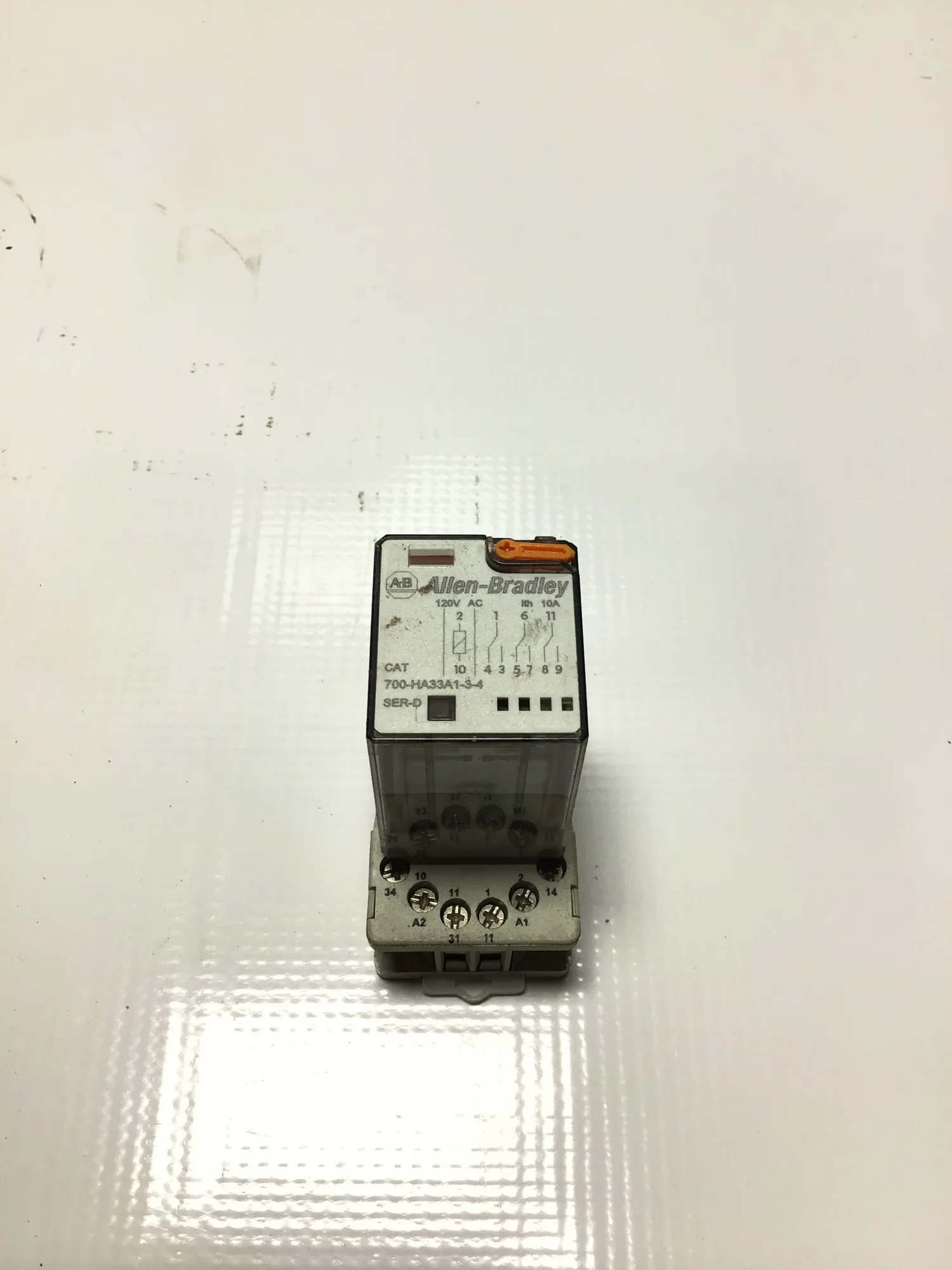 Allen-Bradley 700-HA33A1-3-4 Pilot Relay Ser D 1-1/3HP (Lot of 7)