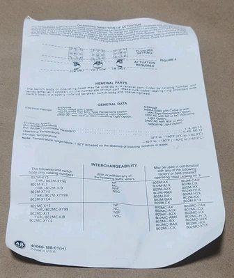 NEW Allen-Bradley 802M-XY8