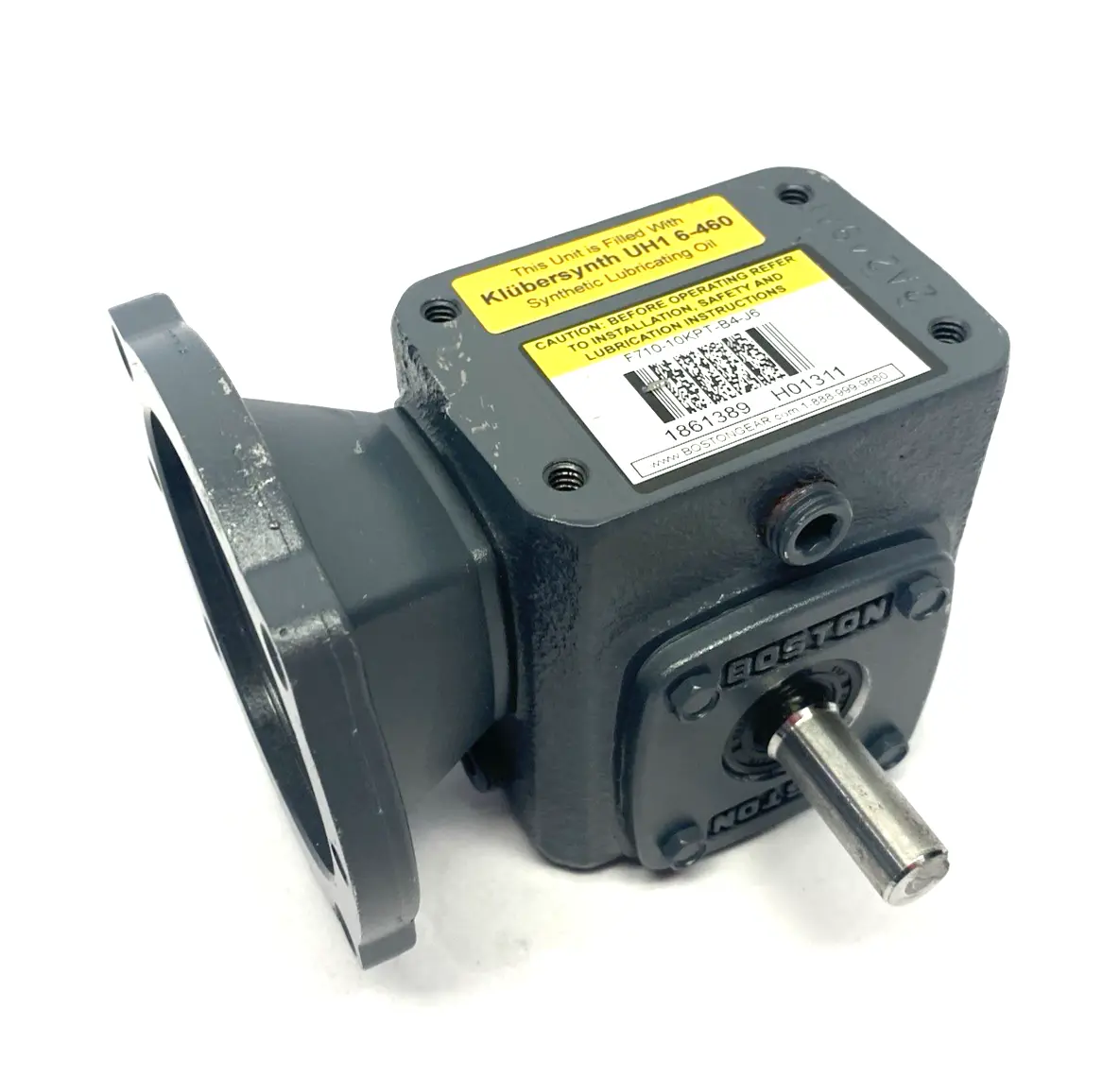 New | in-Stock Boston Gear Worm Gear Right Angle Gear Reducer 0.44 HP 10:1 Rat Speed Reducers Michigan US | Maverick Industrial Sales #1400632