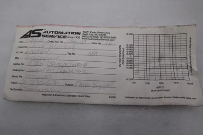 ROSEMOUNT 8705TSA060C1W0NA 40VDC 285PSI - STOCK CC-32