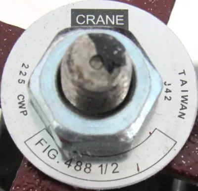 NEW CRANE 488-1/2 GATE VALVE 1-1/2"