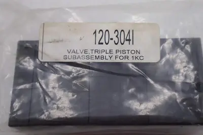 Valve Triple Piston Subassembly For 1KC 120-3041   #K-1864