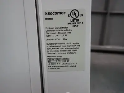 NEW SOCOMEC 22143503