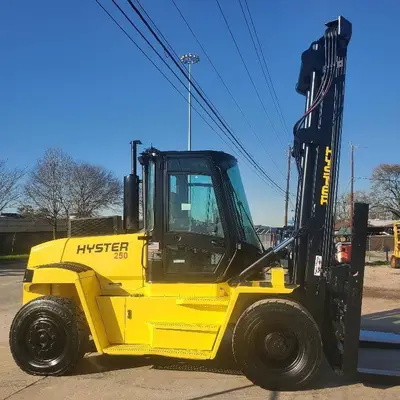 Used 2008 HYSTER H250HD Internal Combustion Forklifts: Pneumatic Tire Illinois US | Somerset Equipment Sales #1546244