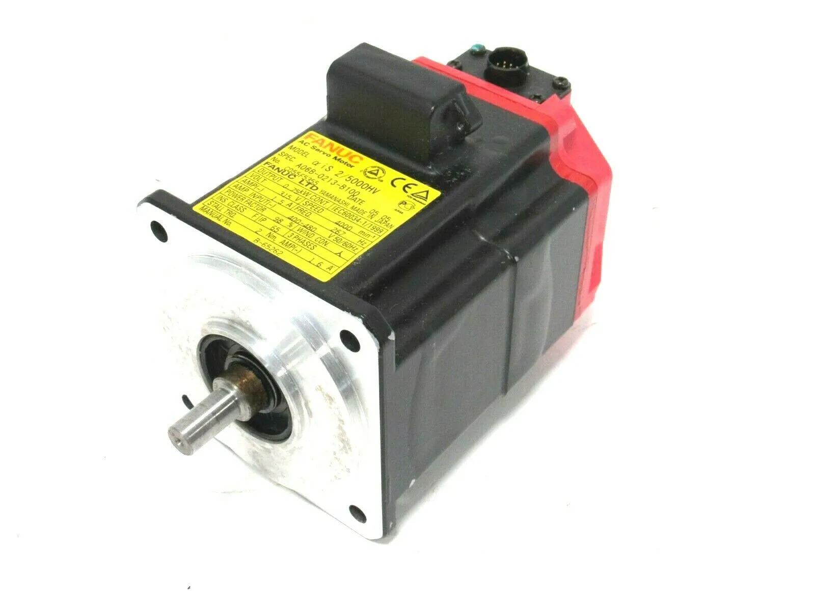 USED FANUC A06B-0213-B100 SERVO MOTOR AIS 2/5000HV A06B0213B100 A860-2000-T301