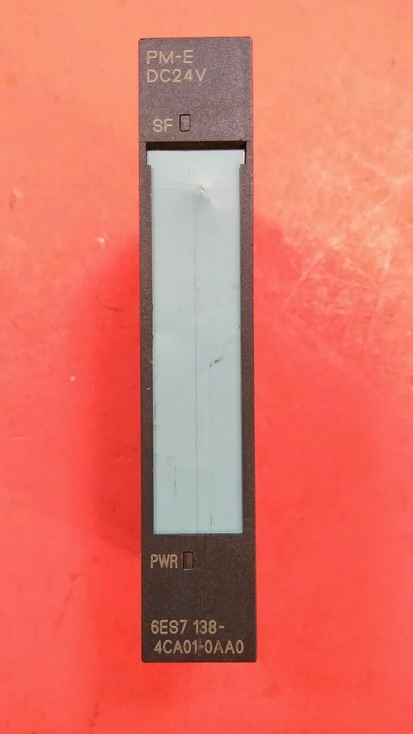 SIEMENS SIMATIC S7 6ES7-138-4CA01-0AA0 POWER MODULE 24VDC 3A