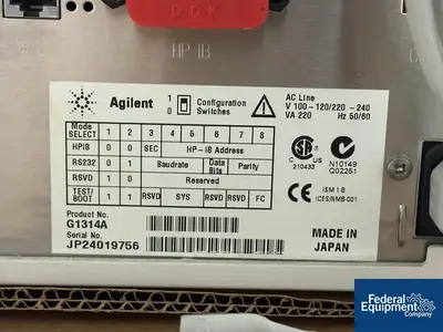 USED Agilent Agilent 1100 Series HPLC System