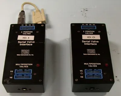 QTY. 2. VICI VALCO INSTRUMENTS SERIAL VALVE INTERF...