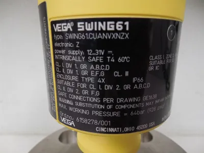Vega SWING61.CUANVXNZX Vibration Level Switch New