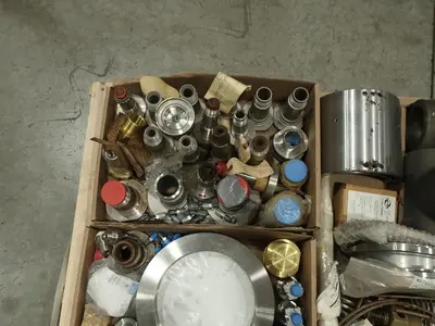 3 PALLETS OF ASSORTED VALVE PARTS