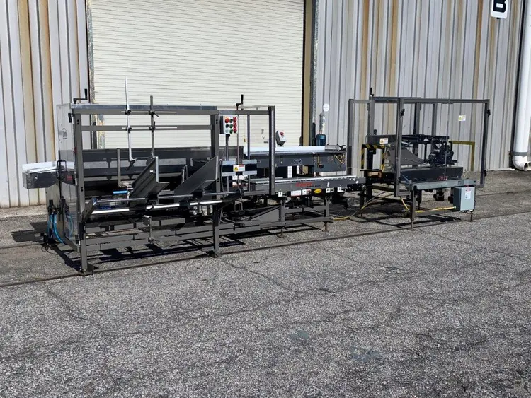 Used COMBI PACKAGING (NORTH CANTON, OH) ERGOPACK SYSTEM Case Erectors South Carolina US | North Star Packaging #393393