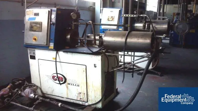 USED Chicago Boiler KD25C CHICAGO BOILER DYNO MILL HORZONTAL MEDIA MILL