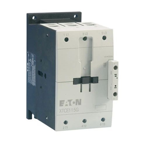 Eaton XTCE185H22C IEC Contactor, 185A, 480 Vac 50 Hz, 500 Vac 60 Hz, 2NO-2NC [New]
