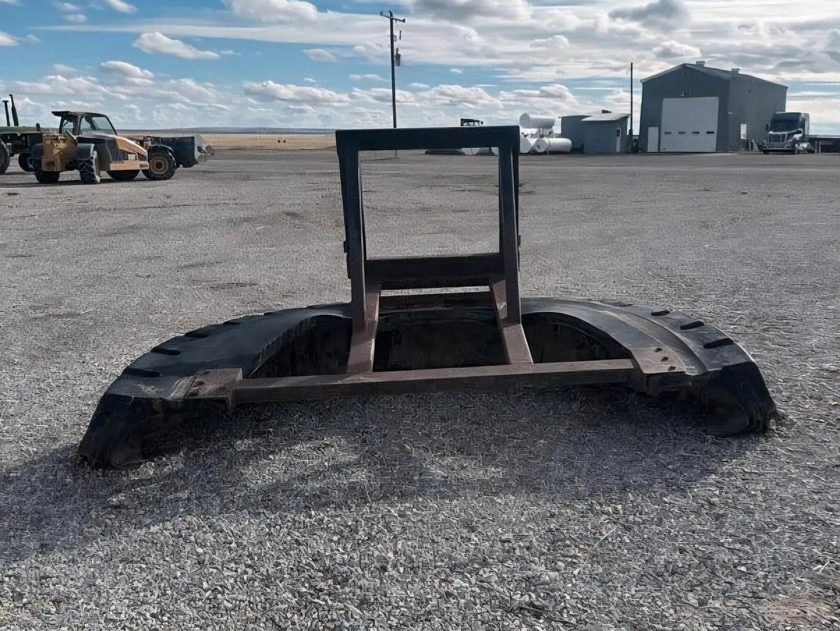 3pt Rubber Tire Scraper