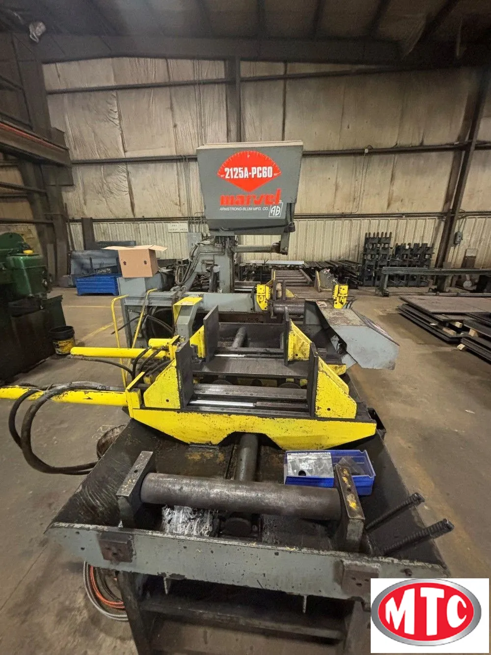 Used 2004 MARVEL 2125A-PC60 | vertical tilt frame saws