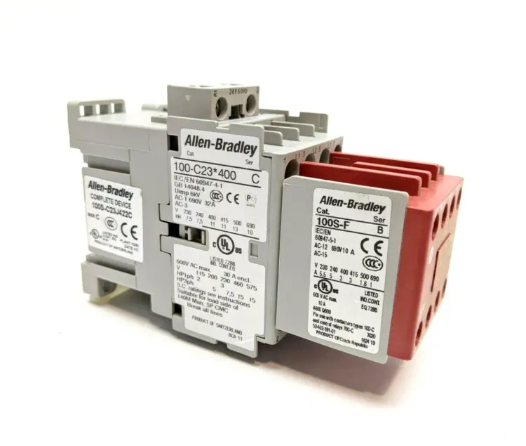 Used Allen-Bradley Ser. C Guardmaster Safety Contactor, 23A, Line Side Relays & Switches Michigan US | Maverick Industrial Sales #1390853