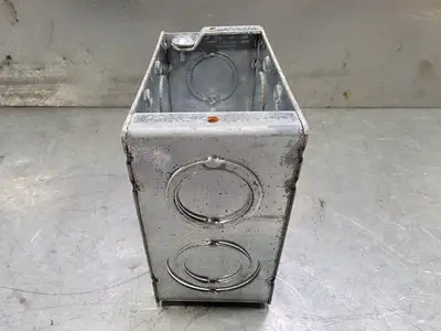 3.75" x 3.5" x 2" Pre-Ganged Masonry Box (Box of 80)